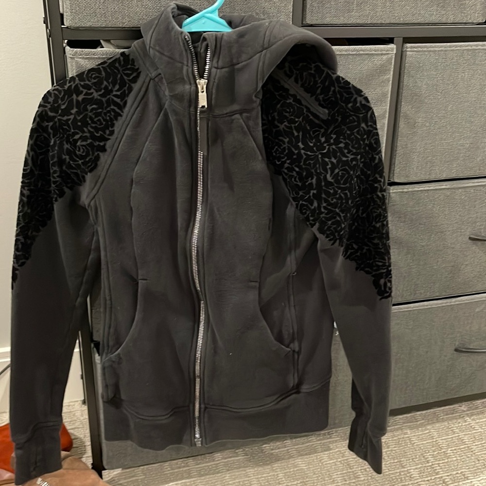 Lululemon embroidered hoodie